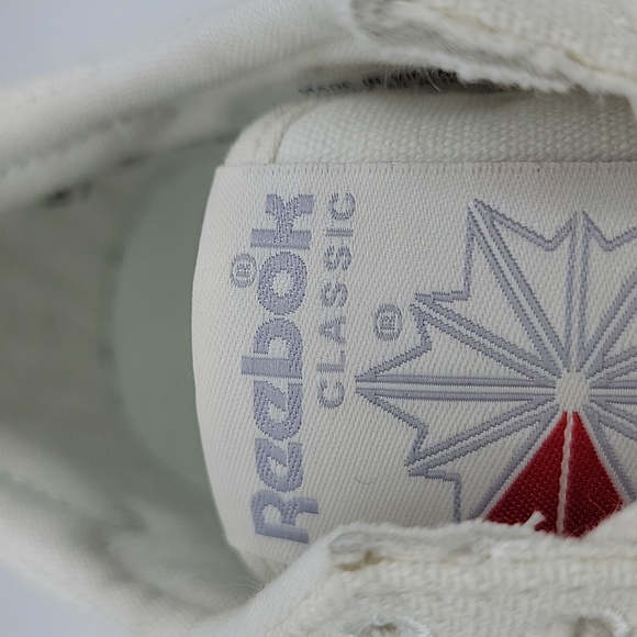 Reebok Big kids Unisex Classic Legacy Grow Shoes | Chalk/Chalk | Size:4.5 - Picture 7 of 10